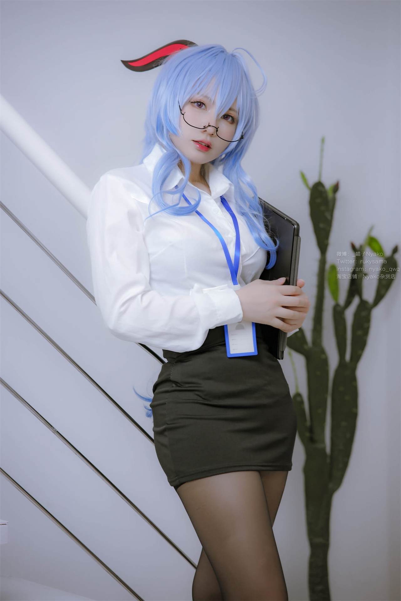NO.040Nyako喵子原神甘雨OL【79P】-可宝主